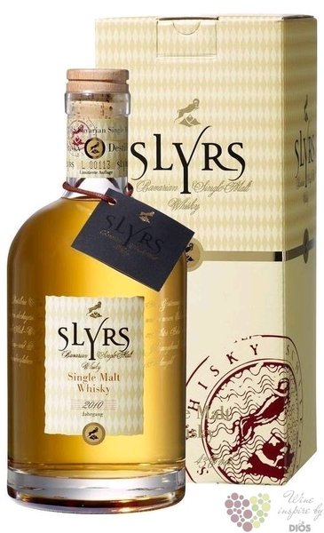 Slyrs 2005 single malt Bavarian whisky 43% vol.    0.70 l