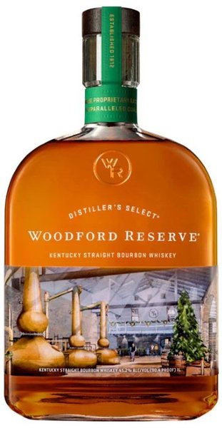 LITR Bourbon Woodford Holiday 2021 Kotle  45.2%1.00l