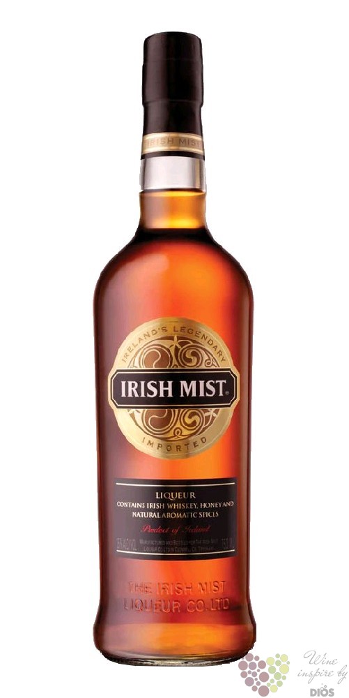 Irish & Vinotéka,víno Irish Mist liqueur herb whiskey vol. 35% l - Pálenky | honey & Dios 0.70 likérové