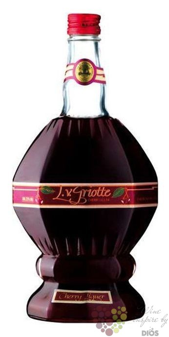 L.V.Griotte „ Lucerna ” Czech cherries liqueur by Prostějovská Starorežná 25%  vol.0.70 l - Pálenky likérové | Dios Vinotéka,víno
