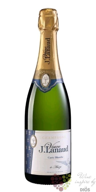 Veuve J.Lanaud blanc „ Carte blanche ” brut Champagne Aoc 0.75 l - Champagne  | Dios Vinotéka,víno