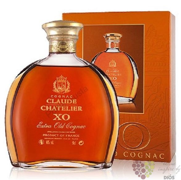 Claude Chatelier XO Extra Old Grande Champagne Cognac 40% vol. 0.50 l - Claude  Chatelier | Dios Vinotéka,víno
