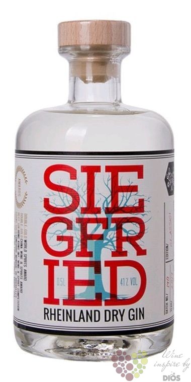 Siegfried German Rheinland dry gin 41% vol. 0.50 l - Německo | Dios  Vinotéka,víno