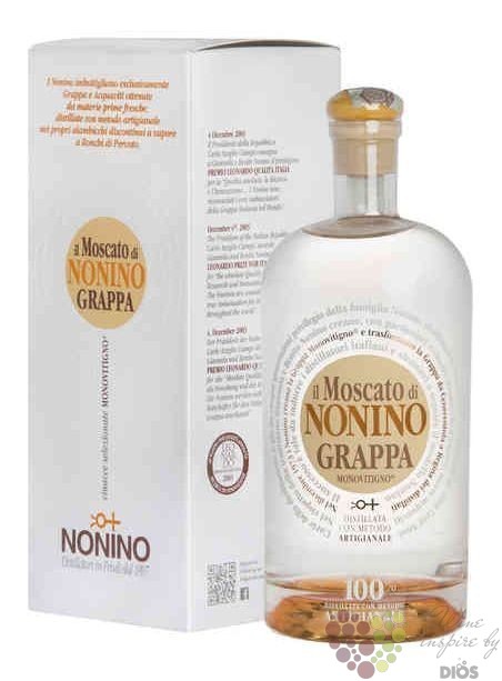 Dios Riserva di Vinotéka,víno 41% Grappa ” - Annata Nonino „ vol. | 0.70 Nonino l distilleria Vendemmia