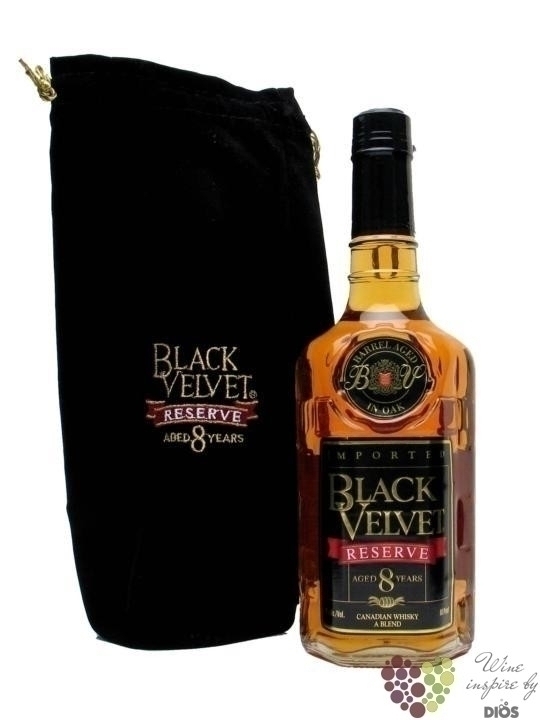 Black velvet. Виски канадский Блэк вельвет. Виски Канада Black Velvet. Виски Блэк вельвет резерв. Блэк вельвет резерв 8 лет.