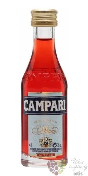 Campari  Bitter  Italian herbal liqueur 25% vol.  0.05 l