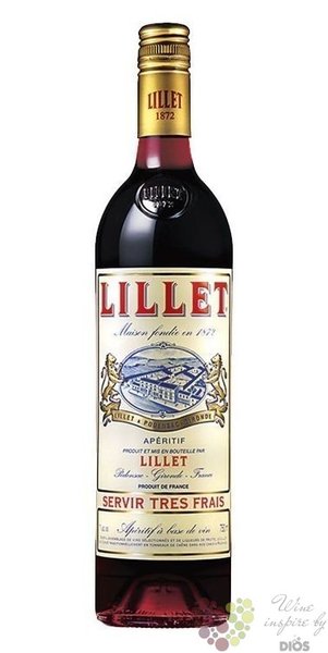 Lillet  Rouge  French aperitif wine 17% vol.   0.75 l