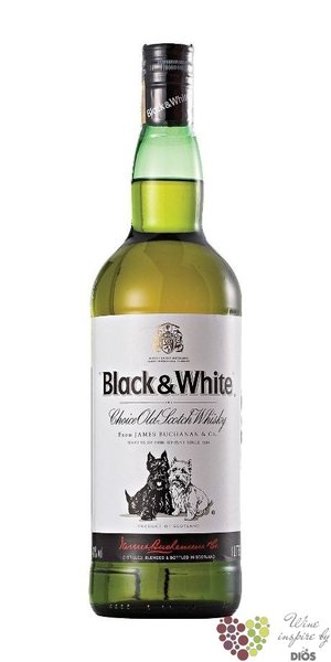 Black &amp; White choice old Scotch whisky 40% vol.    0.70 l