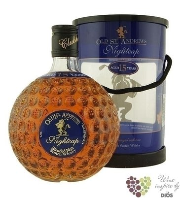 Old St. Andrews Golf Edition  Nightcap  aged 15 years Blended Scotch whisky by 40% vol.  0.70 l