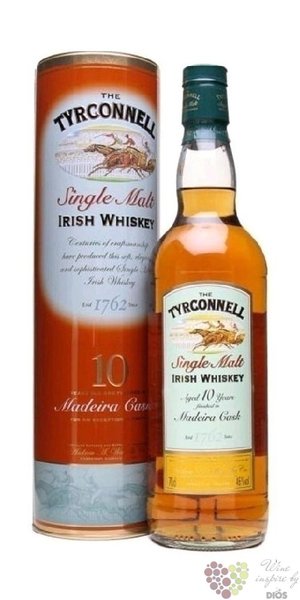 Tyrconnell  Madeira cask finish  aged 10 years single malt Irish whiskey 46% vol.  0.70 l