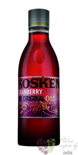 Koskenkorva  Original Cranberry 013  flavored vodka of Finland 21% vol.  0.70l