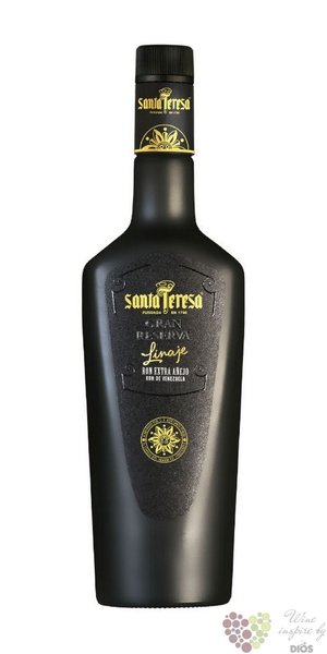 Santa Teresa  Grand reserva Linaje  aged rum of Venezuela 40% vol.  0.70 l