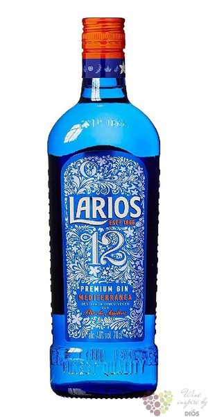 Larios  12  premium botanicals Spanish gin 40% vol.  0.70 l