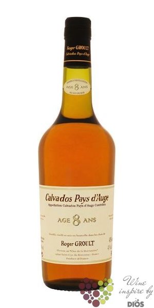 Roger Groult  8 ans dAge  Calvados do Pays dAuge 41% vol.    0.70 l