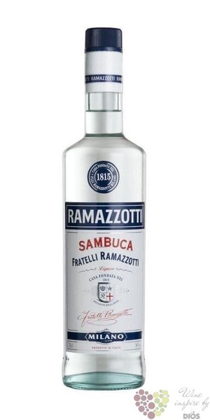 Ramazzotti  Sambuca  Italian anise liqueur by Ramazzotti 38% vol.    0.70 l