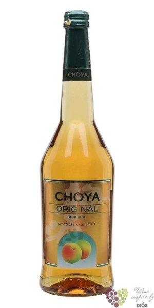 Choya  Original  Sparkling Japanese ume fruits liqueur 10% vol. 0.50 l