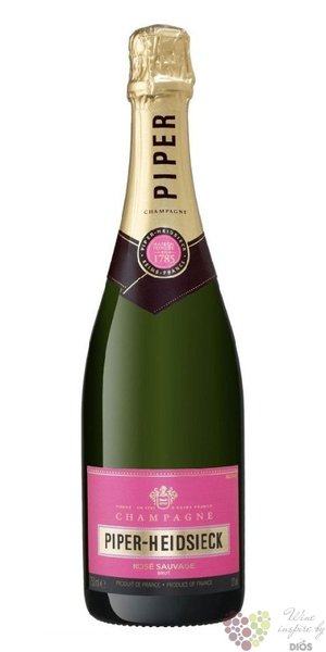 Piper Heidsieck ros  Sauvage  brut Champagne Aoc  0.75 l