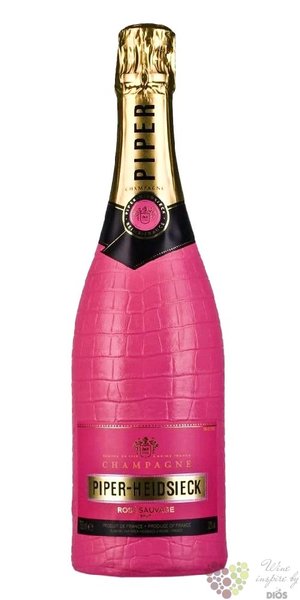 Piper Heidsieck ros  Sauvage Crocodile  brut Champagne Aoc  0.75 l