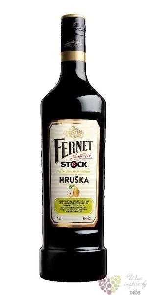 Fernet Stock  Hruka   Bohemian herbal liqueur 30% vol.  1.00 l