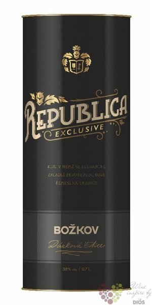 Bokov  Republica Exclusive  gift set mixed caribbean rum 38% vol.  0.70 l