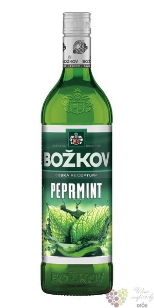 Bokov  Peprmint  Bohemian mint liqueur by Stock 20% vol.  1.00 l