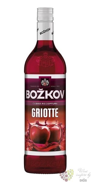 Bokov  Griotte  Bohemian cherry liqueur Stock Bokov 18% vol.    1.00 l