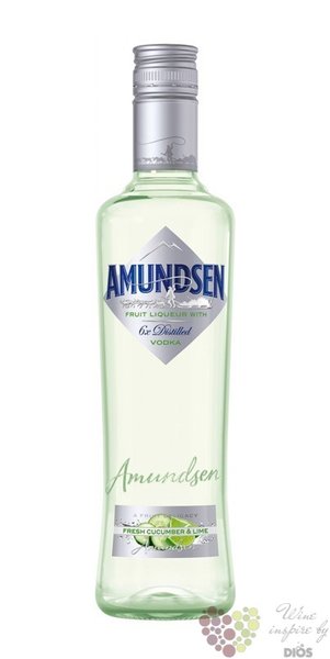 Amundsen  Cucumber &amp; Lime   Czech fruit liqueur with vodka by Stock 15% vol.1.00 l