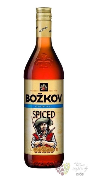 Bokov  Spiced  flavored caribbean rum by Stock 30% vol.  1.00 l