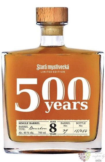 Star Mysliveck Single barrel 2011  Bourbon cask no.6  grain spirits 40% vol.0.70 l