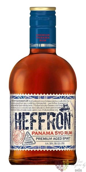 Heffron aged 5 years Panamas rum 38% vol.  0.20 l