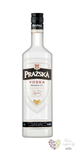 Prask  Premium  Bohemian vodka distilery Dynybyl 45% vol.   0.50 l