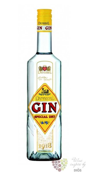 Originl dry gin distilery Dynybyl 38% vol.   1.00 l