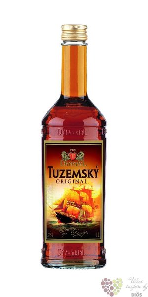 Tuzemsk flavored regional spirits by Dynybyl 37.5% vol.    1.00 l