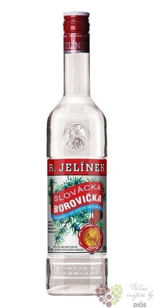 Slovck Borovika Rudolf Jelnek distillery Vizovice 45% vol.  0.50 l
