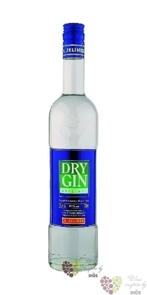 Originl dry gin Rudolf Jelnek Vizovice 40% vol.   0.50 l