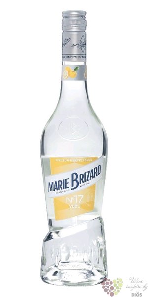 Marie Brizard no.17  Yuzu  French fruits liqueur 25% vol.  0.70 l