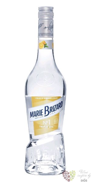 Marie Brizard no.1  Triple Sec  French fruits liqueur 39% vol.  0.70 l