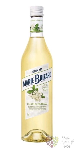 Marie Brizard cordial  Fleur de Sureau  French elderflower coctail sirup 00% vol.  0.70 l