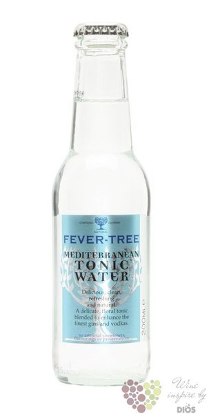 Fever Tree  Mediterannean tonic water  English premium natural mixers   0.20 l