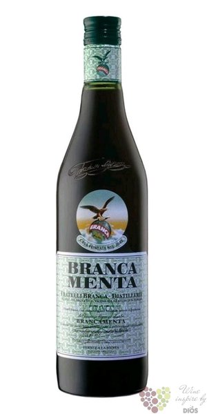 Branca  Menta  original herbal liqueur by Fratelli Branca 28% vol. 0.50 l