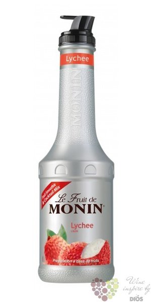 Monin pure  Lychee  French fruits pap extract 00% vol.   1.00 l