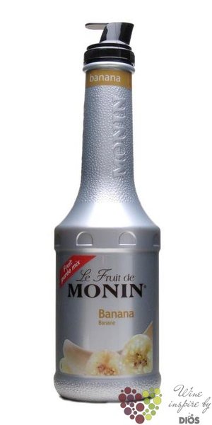 Monin pure  Banane  French fruits pap extract 00% vol.   1.00 l