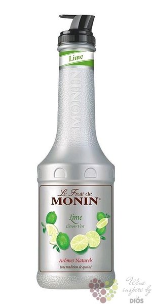 Monin pure  Lime  French fruits pap extract 00% vol.  1.00 l