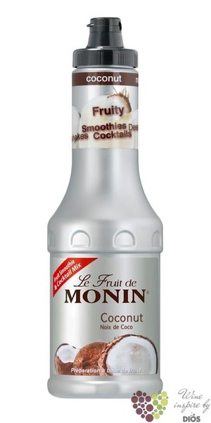 Monin pure  Cocos  French fruits pap extract 00% vol.   1.00 l