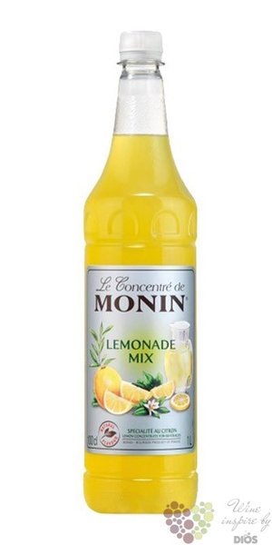 Monin concentrate  Lemonade Mix   French lemon juice 00% vol.   1.00 l
