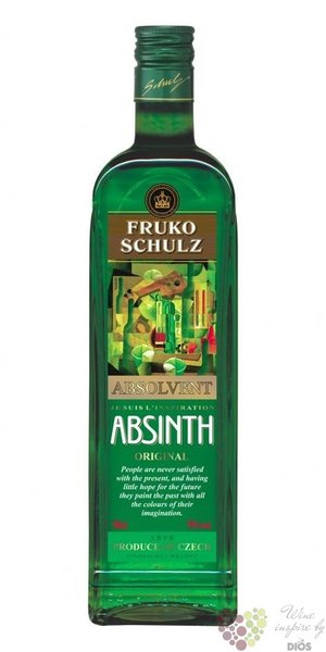 Fruko Schulz „ Absolvent ” Bohemian absinth 70% vol.  0.50 l