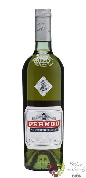 Absinth aux Extraits de Plante  Pernod  French spirits by Pernod 68% vol.   0.70 l