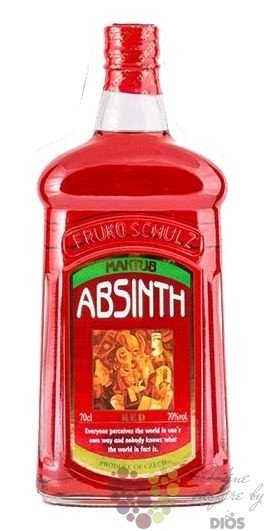 Maktub  Red  Czech Absinth 70% vol.    0.70 l