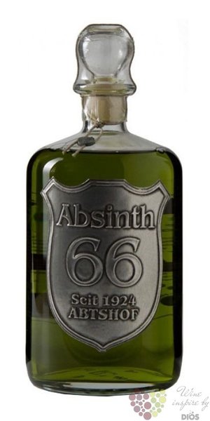 Absinth 66 Austrian spirits by by Abtshof 66% vol.  1.00 l