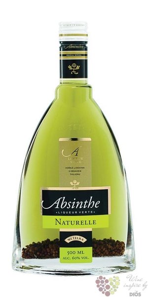 Absinthe  Naturelle  Czech absinth by Metelka 60% vol.  0.50 l